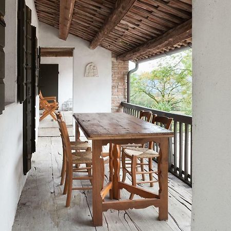 Colvago La Corte Spectacular Ancient Country House Apartment Santa Giustina  Exterior foto